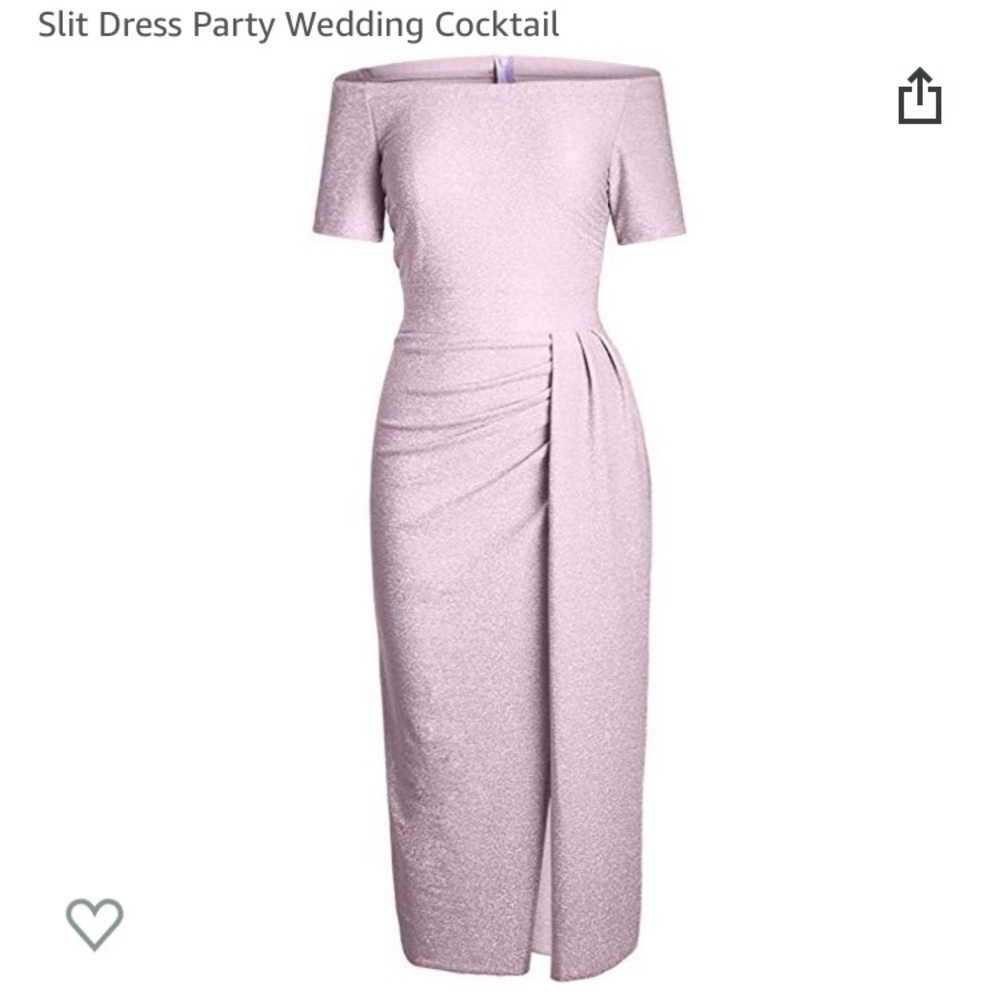 Off the shoulder ✨sparkling ✨ cocktail dress!